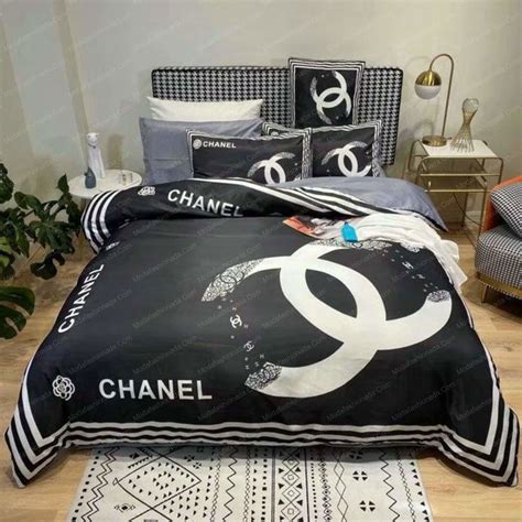 vintage Chanel bedding